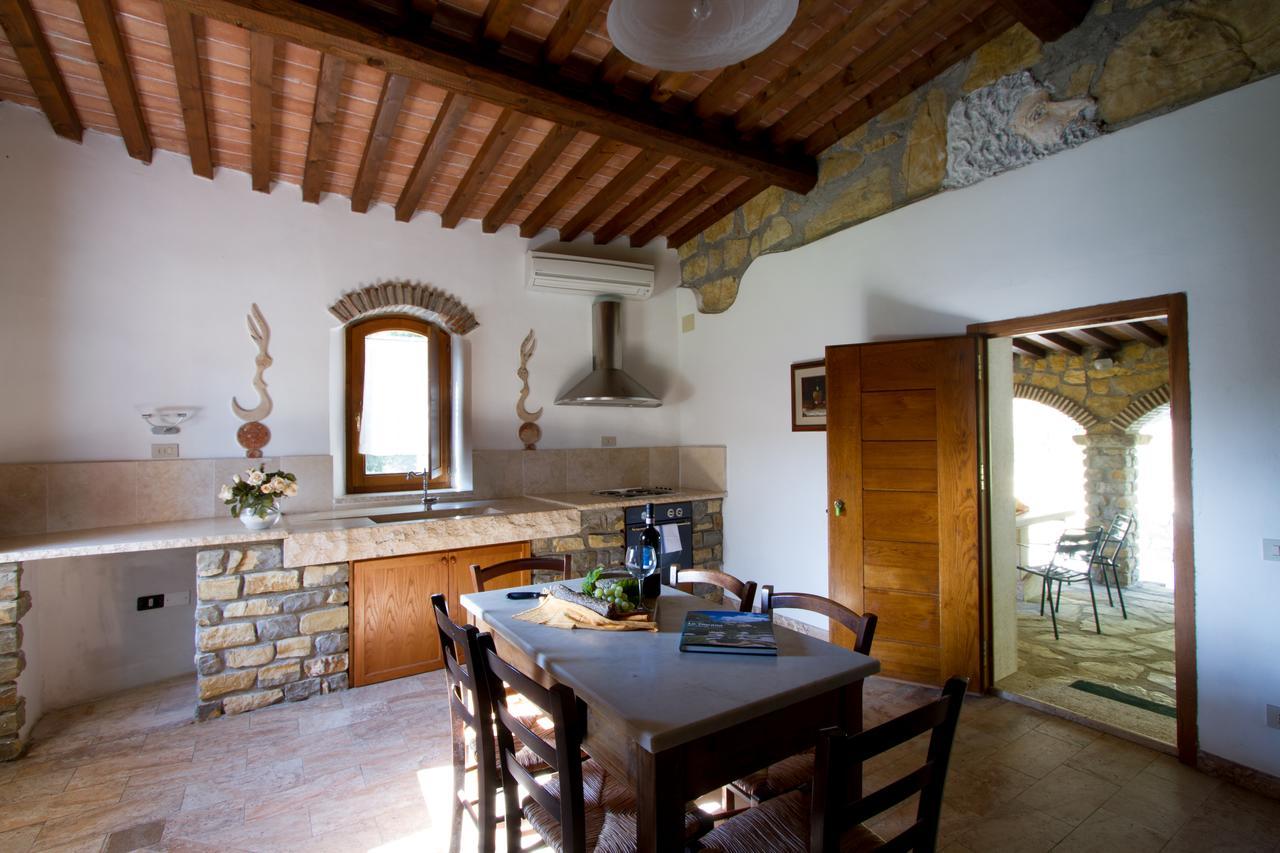 Villa Le Querciolaie Монтеверди-Мариттимо Экстерьер фото