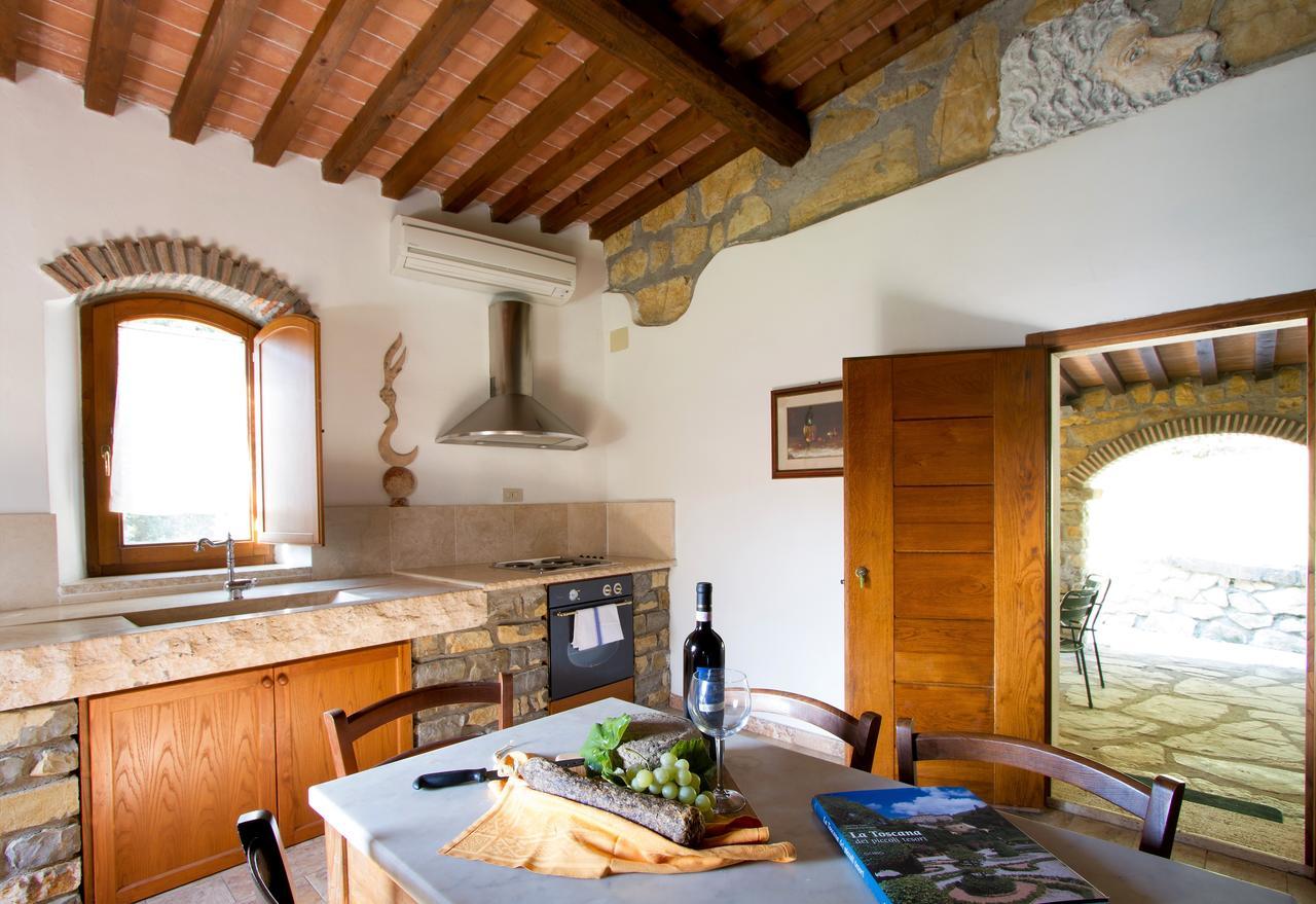 Villa Le Querciolaie Монтеверди-Мариттимо Экстерьер фото